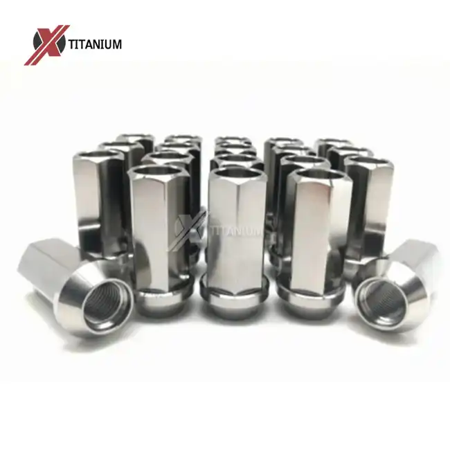 m12x1.25 titanium lug nut